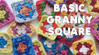 Crochet the Classic Granny Square. Beginner-friendly Tutorial