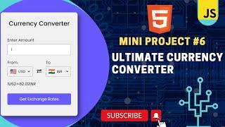 How to make Ultimate Currency Converter in HTML, CSS, JS | Visual_Coder