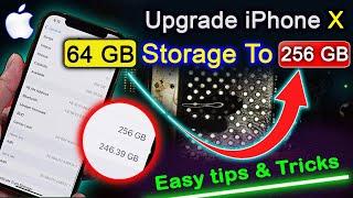 iPhone X Storage Upgrade 64GB to 256GB   iPhone Hard Disk upgrading Nand