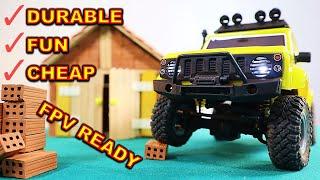 1/24 Hobbyplus Micro Scale RC Crawler - Unboxing, Review & Test