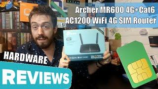 Archer MR600 AC1200 WiFi 4G SIM Router Hardware Review