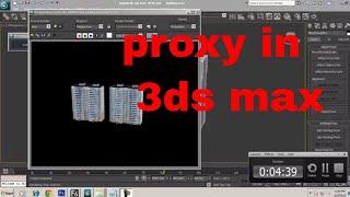 vray proxy 3ds max tutorials | Vray Proxy1|how to use vray proxy in 3ds max