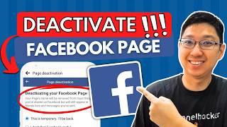 How to Deactivate or Reactivate Facebook Page [UPDATED]