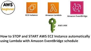  How to STOP and START AWS EC2 instance automatically using Lambda with Amazon EventBridge schedule