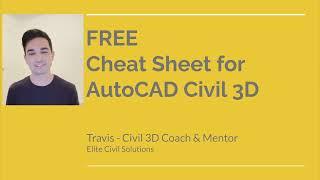 THE BEST AutoCAD Civil 3D Shortcuts - Free Download! 