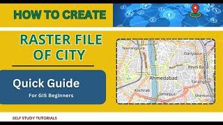 How to create a Raster File for QGIS Project