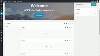 ACF Extended: Flexible Content Dynamic Preview