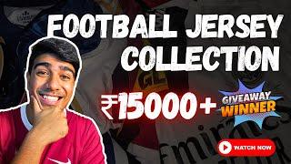 My JERSEY COLLECTION | Giveaway Winner Announced | WATCH NOW !!