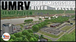 UMRV - Upper Mississippi River Valley 4x by DJ Modding - Map Preview
