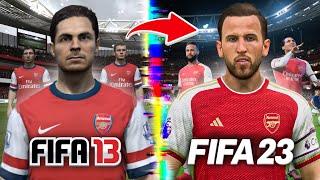 I Rebuild Arsenal From FIFA 13 to FIFA 23!