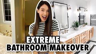 EXTREME BATHROOM MAKEOVER! *before & after*