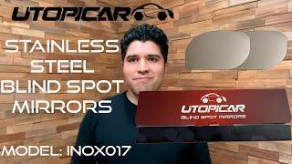 Utopicar Stainless Steel Blind Spot Mirrors -How to install them and mistakes to avoid Model: INOX17