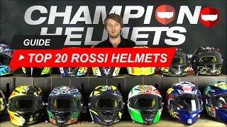 Top 20 Valentino Rossi Helmets - ChampionHelmets.com