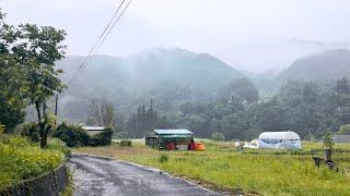 4K Walk Japan, Japan Rains The most beautiful - Japan Rural Beauty