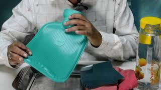 Unbox, review & how to use hot water bag/local heat therapy - remedy for pain & cramps - Dr Harish
