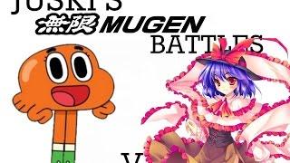 Juski's M.U.G.E.N. Battles - Darwin vs. Iku Nagae [Request by MugenSam99]