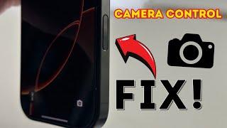 How To Fix Camera Control Not Working On iPhone 16 / 16 Pro