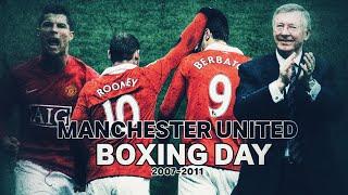 Manchester United’s best BOXING DAY wins  2007-2011