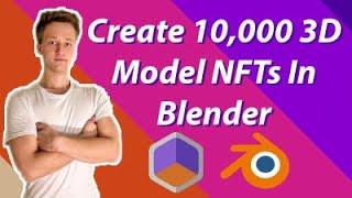 How to generate a 3D Model NFT collection in Blender