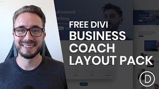 Get a FREE Business Coach Layout Pack for Divi