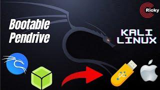 Make Kali Linux Bootable Pendrive on Mac OS | CoderRicky