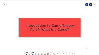 Managerial Economics 6.1: What is a Game?