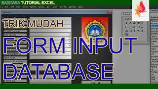 How to Create Input Data Forms VBA in Excel  | Baskara Tutorial