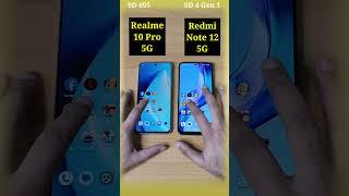 realme 10 Pro 5G vs redmi note 12 5G speed test best mobile for you camera test