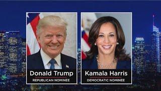 Donald Trump leads Kamala Harris in new poll