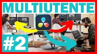 MULTIUTENTE DaVinci Resolve #2 - CONFIGURAZIONE DaVinci PROJECT SERVER + COMPUTER Windows/MacOs