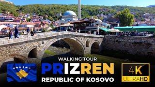 Prizren, Kosovo Walking Tour 2022 September (4K UHD) 