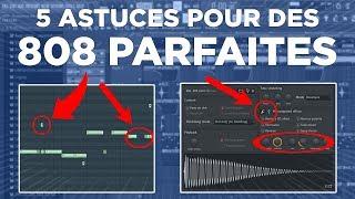 5 ASTUCES pour des 808 PARFAITES | Tutoriel FL Studio 20