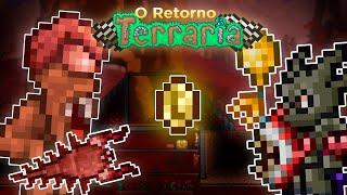 FARM DE DINHEIRO AFK E ME VINGUEI DO CEREBRO DE CTHULHU - Terraria: O Retorno (EPISÓDIO 4)