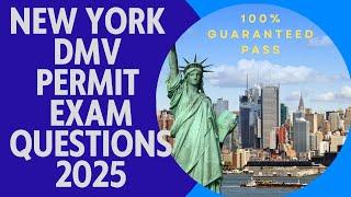 New York DMV Written Test 2025 | REAL Complete Set Questions| DMV NY | 100% Guaranteed Pass