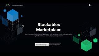 Using Stackables Marketplace Templates