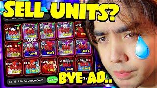  SELLING & DELETE ALL MY UNITS? MY LAST ANIME DEFENDERS VIDEO... (FOR NOW) NEW UPDATE 8 NOW OR ?!