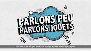 Mc Donald's "parlons peu parlons jouets" "ensemble faisons les choses en grand" Pub 30s