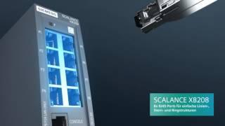 SCALANCE XB-200: managed Industrial Ethernet Switches