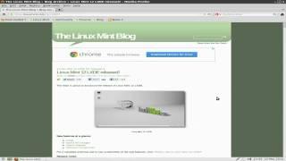 Linux Mint 12 LXDE.....A Spearmint Desktop