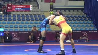 1/4 FS - 57 kg: J. BARRERA ALVA (GUA) v. J. PRATA ALAS (ARG)