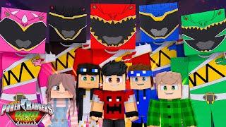 Minecraft: GANHAMOS PODERES - POWER RANGERS DINO CHARGE Ep.01 ‹‹ P3DRU ››