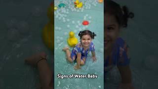 When you know you have a water baby ! #baby #babygirl #love #cute #cutebaby #shikhasingh #my #actor