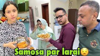 Aj sab ghar mai pakora or samosa par larai karrahe | aj pehelei bar rush driving ki