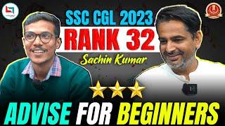 SSC CGL 2023 AIR: 32 SACHIN KUMAR WITH RAKESH YADAV SIR