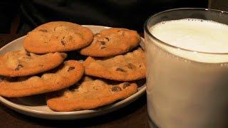 ASMR: Milk & Cookies  (No talking, Binaural)