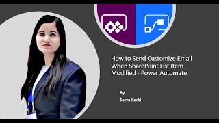 Getting Started with Power Automate - Send a Customized Email When SharePoint List Item is Modified