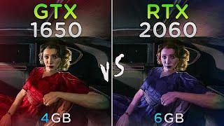 GTX 1650 vs RTX 2060 | Test in 10 Games 1080p