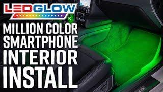 LEDGlow | How to Install A Million Color Bluetooth Interior LED Lighting Kit