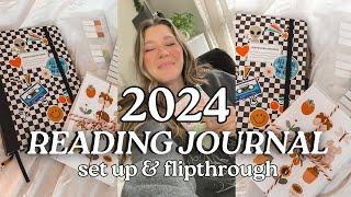 2024 Reading Journal Set Up  | Reading Trackers - Reading Journal Challenges - Best Reading Journal