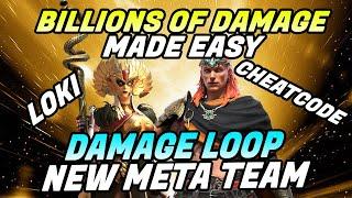 LOKI IS THE NEW META IN YANNICA HYDRA TEAMS! DAMAGE LOOP! RAID SHADOW LEGENDS